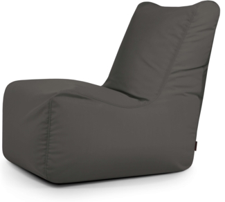 Sitzsack ‘Seat‘, Bezugstoff - Colorin, 100% Olefin, dark Grey, 85x105x80 cm cm.