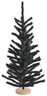 Gift Company Silva Deko-Weihnachtsbaum beflockt H60 cm schwarz