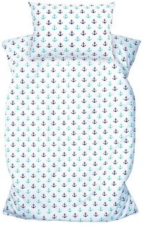 Amilian Kinderbettwäsche 100x135 - Bettwäsche Kinder - Kopfkissenbezug 40x60 cm Babybettwäsche, 2 teilig, 100% Baumwolle, für Mädchen und Jungen