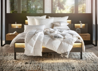 Musterring Daunenbettdecke Dreamz, Füllung: 100% Daunen, Bezug: 100% Baumwolle, Bettdecke 135 x 200 cm & weiter Größen. Hergestellt in Deutschland