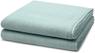 Ross Sensual Skin 2 tlg. Frottier-Set - 2 X Duschtuch (75 X 140cm) - 500 g/m2 - Jade