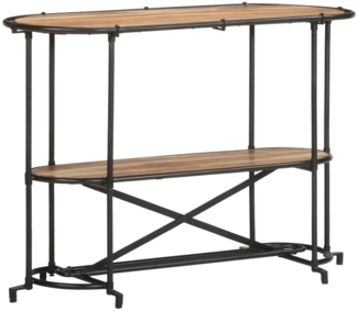 vidaXL Konsolentisch 110x42x76 cm Massivholz Akazie 4013501