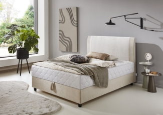 ATLANTIC home collection Boxbett Borgholm, mit Taschen-Federkernmatratze, Bettkasten und Absetzung im Kopteil