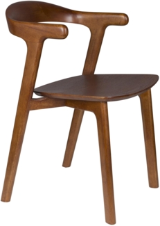 Esszimmerstuhl Northwood Walnuss | Japanisches Design aus Holz