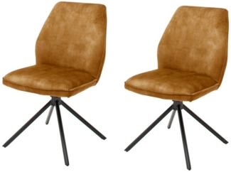 MCA furniture Esszimmerstuhl 52 x 89 x 64 cm (B/H/T) (2-er Set, 2 St)
