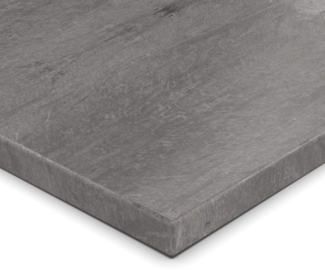Dekor Spanplatte 19mm Tischplatte Atlantic Stone Graphite K4895 DP mit ABS Kante Umleimer - Größe 70 x 70 cm - Höhe 1,9 cm - Farbe Atlantic Stone Graphite