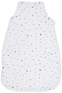 Lorelli Baby-Sommerschlafsack Summer, Länge 80 cm, Breite 42 cm, 100% Baumwolle weiss gepunktet