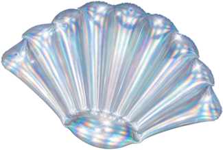 Bestway Luftmatratze Iridescent, PVC silber, 185,5x114 cm