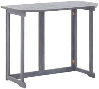 vidaXL Balkontisch Klappbar 90x50x74 cm Massivholz Akazie 46326