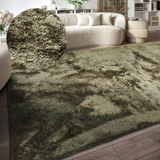 ELLE DECORATION Hochflor-Teppich Calida, rechteckig, Höhe: 28 mm, Langflor, Shaggy, einfarbig, flauschig, weich, glänzend, modern, uni