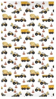 BrandMac Spannbettlaken Spannbettlaken Baufahrzeuge, (1 Stück)