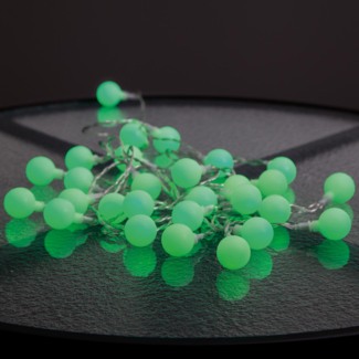 LED Outdoor-Lichterkette -Berry', 50 LEDs, Netzbetrieb, grün, 7m