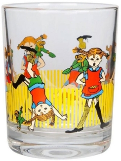 Muurla Kindergeschirr-Set Wasserglas Pippi Langstrumpf
