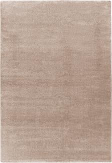 Kurzflorteppich Onakona 100 Taupe 80 x 150 cm