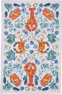 Ulster Weavers Geschirrtuch Shellfish, (Set, 1-tlg, 1-teilig), 100% Baumwolle 48x74 cm Maritim Küchentuch