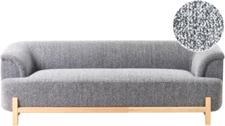 Sofa 3-Sitzer ALNOR Stoff Dunkelgrau