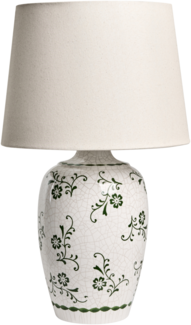 Tischlampe JINNY Keramik Weiß