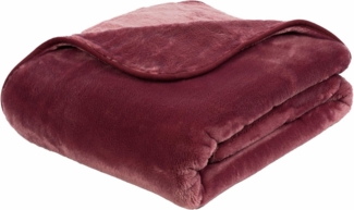 Gözze 'Premium Cashmere' Kuscheldecke, Polyester beere, 220x240 cm