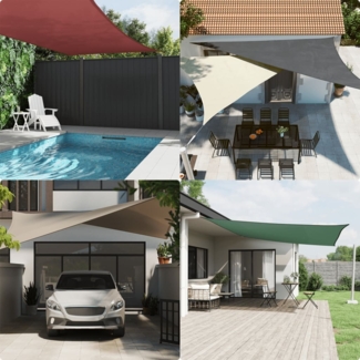 vidaXL Sonnensegel Oxford-Gewebe Dreieckig 3,6x3,6x3,6 m Beige 42295