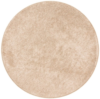Snapstyle Veloursteppich Hochflor Velours Teppich Mona Rund, Rund, Höhe: 16 mm
