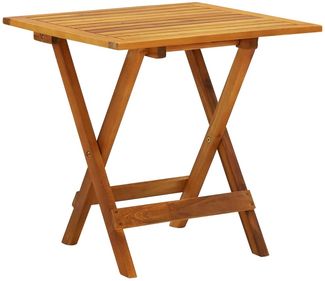 Gartentisch, Bistrotisch 46 x 46 x 47 cm Massivholz Akazie