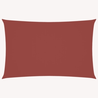 vidaXL Sonnensegel Oxford-Gewebe Rechteckig 4x7 m Terrakotta-Rot 135383