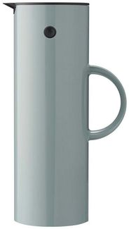 Stelton EM77 Isolierkanne Dusty Green, Kanne, Isokanne, Kunststoff, Staubgrün, 1,0 l