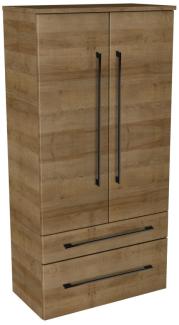 Lanzet Midischrank 60 cm, Hellbraun