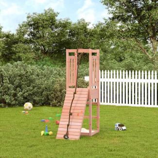 vidaXL Spielturm mit Kletterwand Massivholz Douglasie 3155946