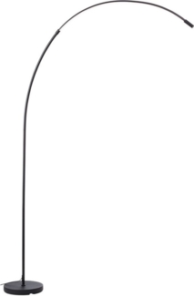 my home Bogenlampe Melio, Farbsteuerung, LED fest integriert, warmweiß - kaltweiß, 179 cm, 1300 lm, 3000-6500 K, dimmbar, CCT