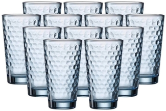 Ritzenhoff & Breker Favo Longdrinkglas 400 ml blau 12er Set - DS