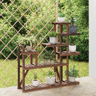 vidaXL Blumenständer 110x25x111 cm Massivholz Tanne 362867
