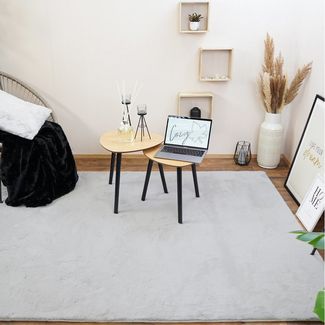 Consilio Concept Fellteppich Teppich Hasenfell Imitat COZY Fell Hochflor rechteckig Höhe: 22 mm