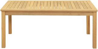 vidaXL Couchtisch Helles Akazienholz 110 x 60 x 45 cm 42026785