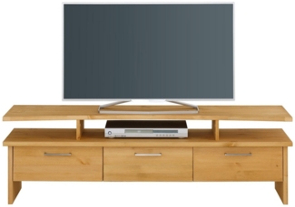 Home affaire TV-Board Ixo, Breite 148 cm, mit 3 Schubladen, aus masiver Kiefer, FSC®