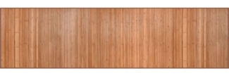 vidaXL Teppich Rechteckig Natur 80x300 cm Bambus 376913