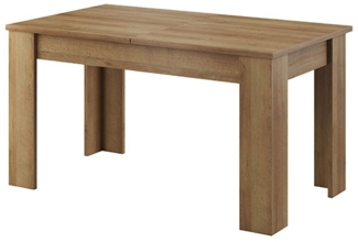 Esstisch "Sky" Küchentisch ausziehbar 140-180x80cm eiche riviera