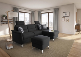 sit&more Ecksofa Palmera L-Form, Federkern, wahlweise mit Bettfunktion und mit/ohne Stauraum