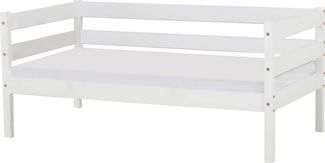 Hoppekids Einzelbett ECO Comfort Kinderbett, Kiefer Massivholz, Jugendbett inkl. Rollrost, 70x160 cm, wahlweise in verschieden Farben/ Matratze/ Absturzsicherung