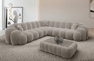 Sofa Dreams Ecksofa Rajada L Form 4-Sitzer Stoff, Loungesofa