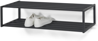 Schuhregal SCHOOL SR 80 Metall Schwarz pulverbeschichtet, von Spinder