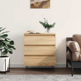 vidaXL Sideboard Sonoma-Eiche 60x35x70 cm Holzwerkstoff 827183
