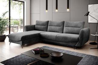 Wohnideebilder Silva Dunkelgrau Couchgarnitur CO-SIL-LT-06LO