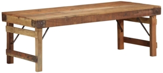 vidaXL Couchtisch Braun 110 x 55 x 40 cm recyceltes Massivholz 4019620