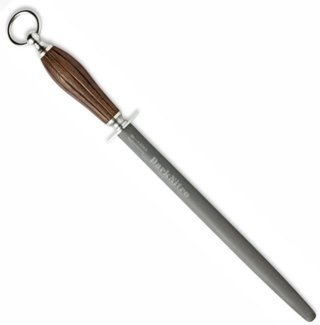 F. DICK Ausbeinmesser F. DICK Wetzstab DarkNitro Wetzstahl 30cm Messerschärfer oval -