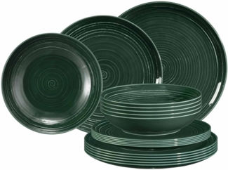 Seltmann Weiden Terra Teller-Set 18-teilig moosgrün - DS