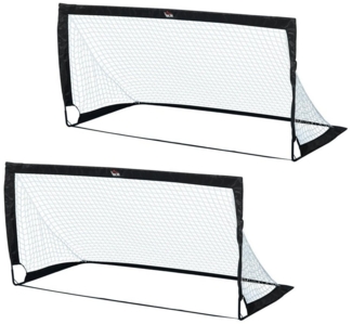 HOMCOM Fußballtor Fußballtor im 2er Set