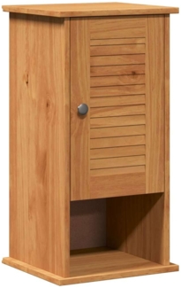 vidaXL Wandmontierter Badezimmerschrank mit Speicher VIGO Honigbraun 4019121