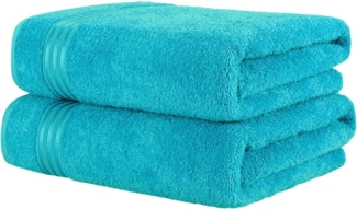 HAMMETEX Saunatuch Hammetex 2er Set extra große Saunatücher, Frottier (Packung, 2-St), 100% Baumwolle – Weich & Saugfähig – Luxuriöse Große Spa-Badetücher