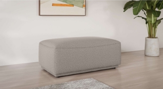 s.Oliver Polsterhocker EMMERIK Sitzhocker mit Wellenfederung, Maße B/T/H: 124,5/70,5/48 cm, hoher Sitzkomfort, gemütlich und modern, passend zur Serie Emmerik